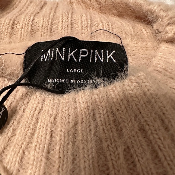 MinkPink Ester Knit Sweater - NWT - Size L - Picture 7 of 12